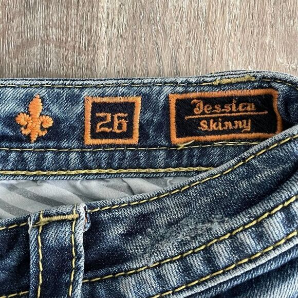 Rock Revival Jessica Skinny Jeans - Size: 26 - Picture 3 of 8